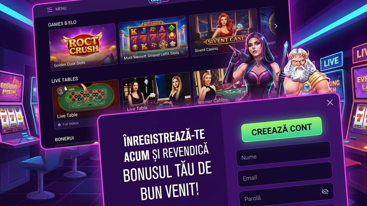 Înregistrare cu bonus